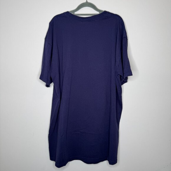 Walt Disney World Sleepwear Night Gown Womens Plus 2X Blue Fantasia Wizard Sorce - Picture 3 of 7